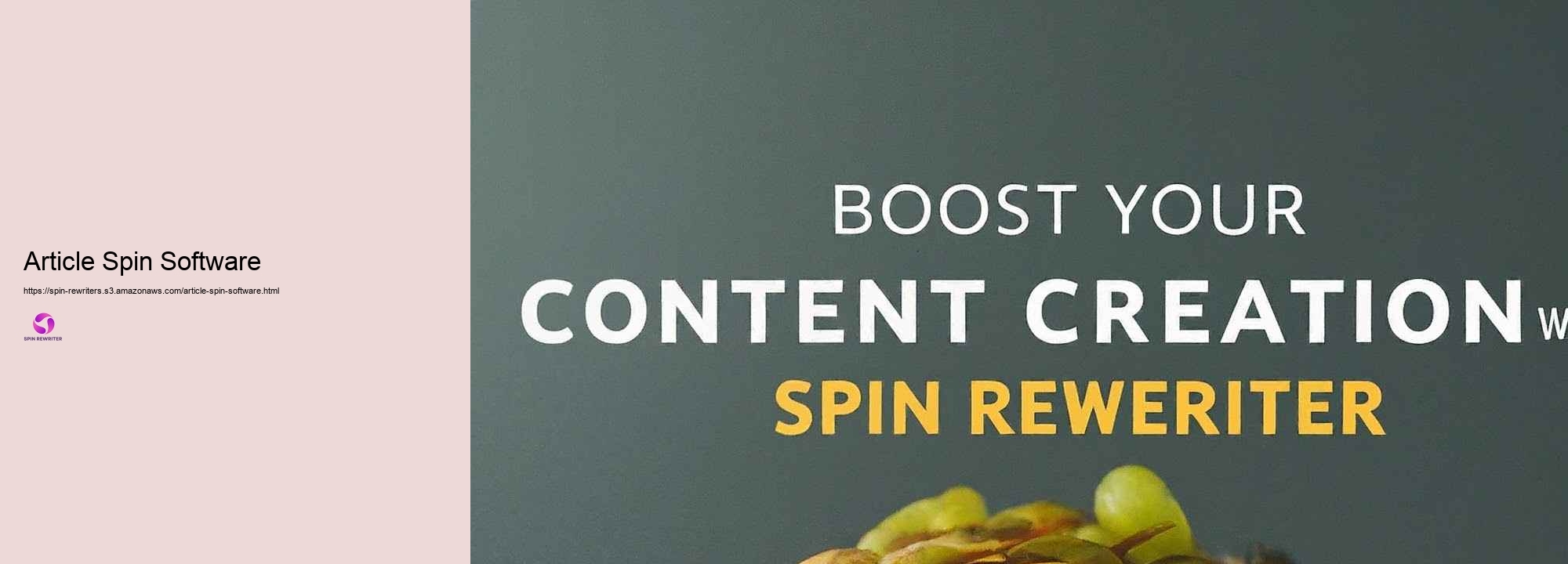Contrasting Spin Rewriter with Numerous Various other Rewording Devices