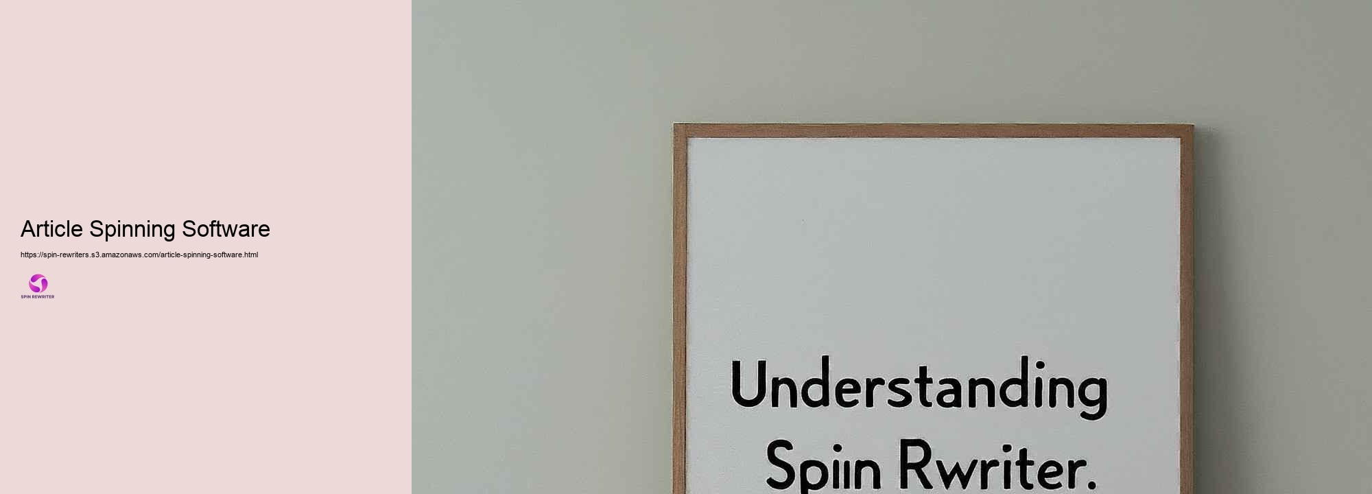 Why Spin Rewriter is Essential for Web Content Makers