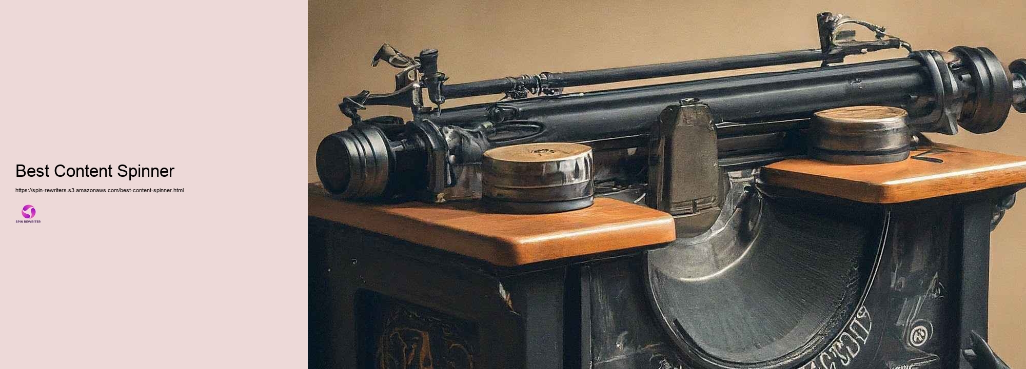 Individual Experiences and Recommendations: Success with Spin Rewriter