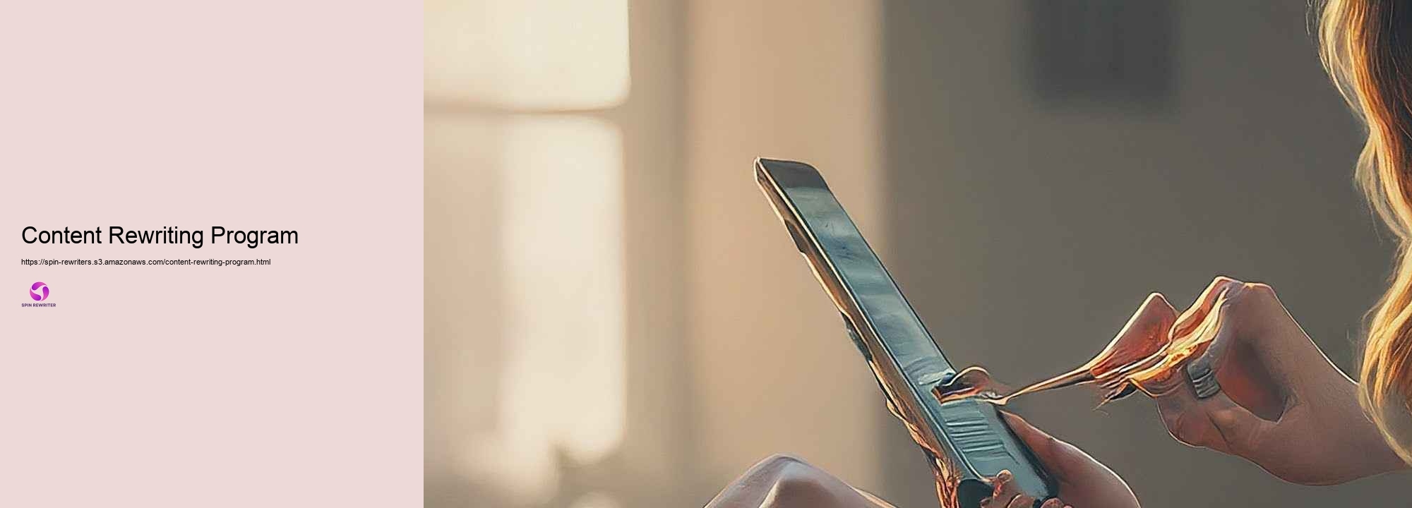 Customer Experiences and Recommendations: Success with Spin Rewriter