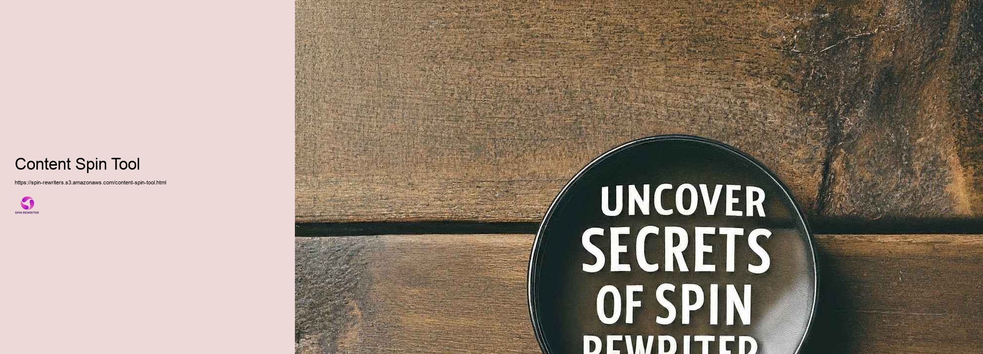 Why Turn Rewriter is Critical for Internet Web content Designers