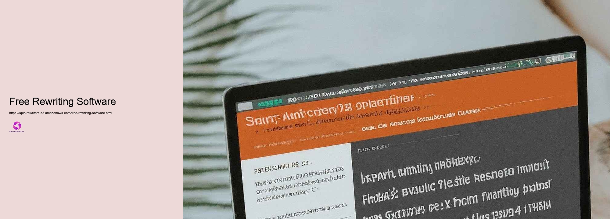 Making Ideal Use Of Seo with Spin Rewriter: Guidance