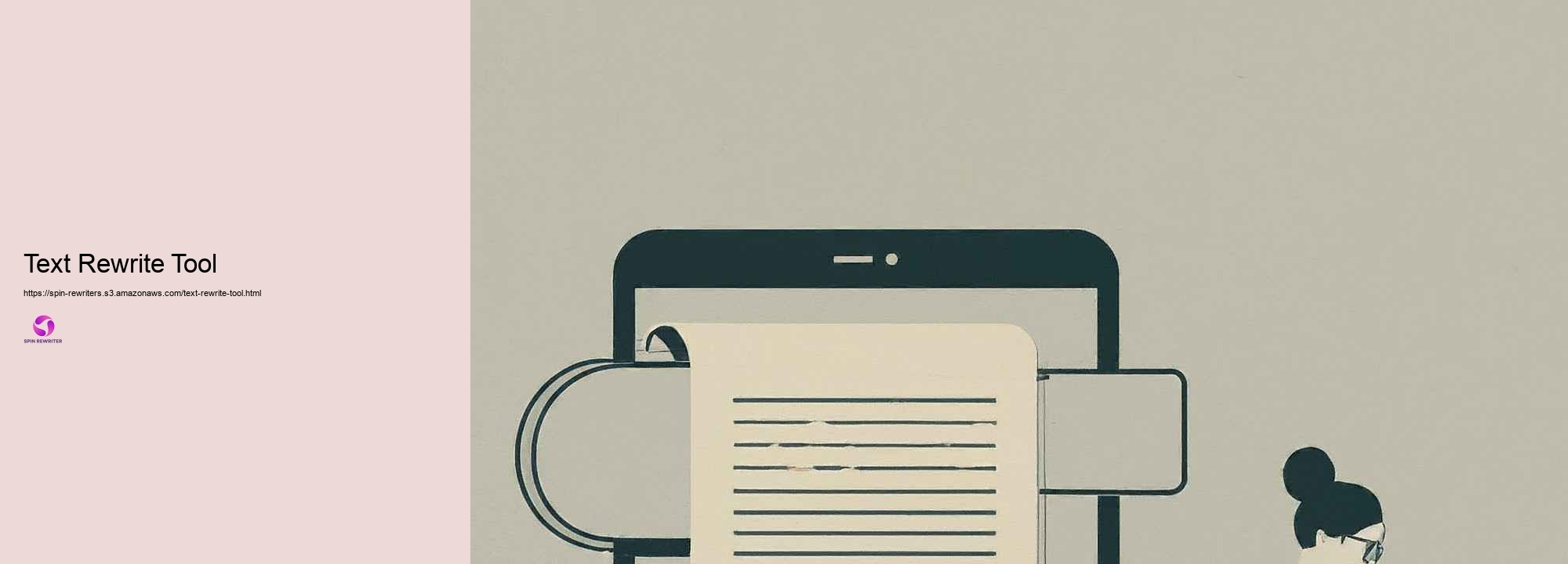 Customer Experiences and Statements: Success with Spin Rewriter